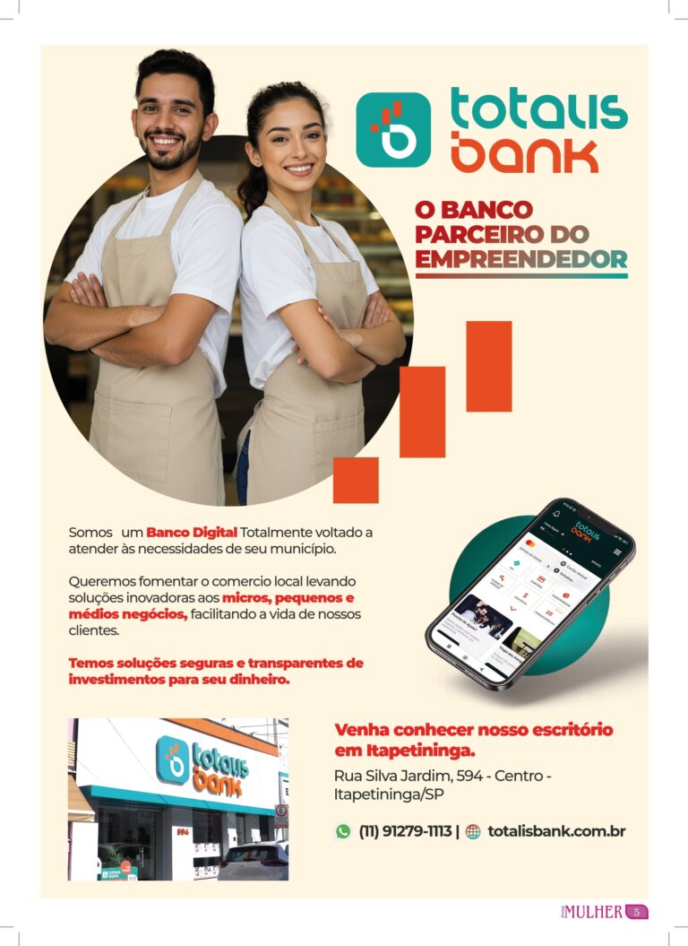 Totalis Pay: Banco Digital Voltado para Negócios Locais